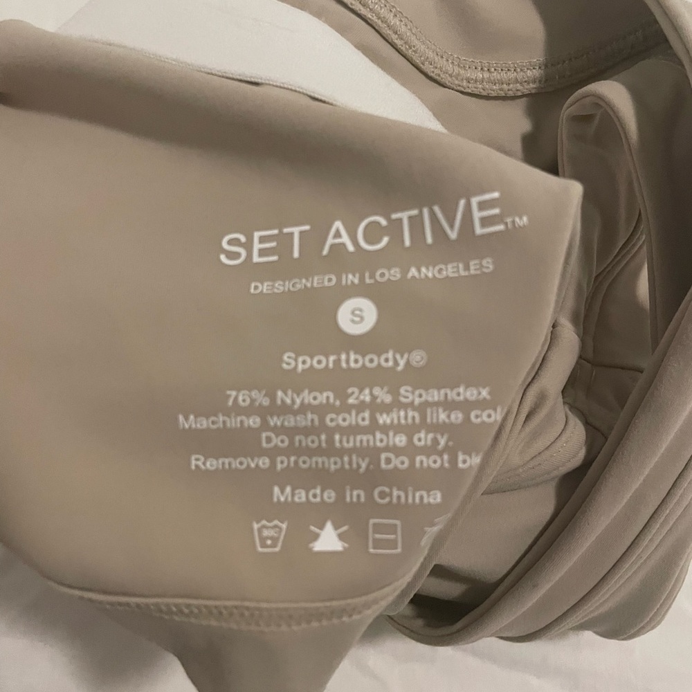 SET ACTIVE | Rider Bra | Birch | Small - Picture 6 of 7